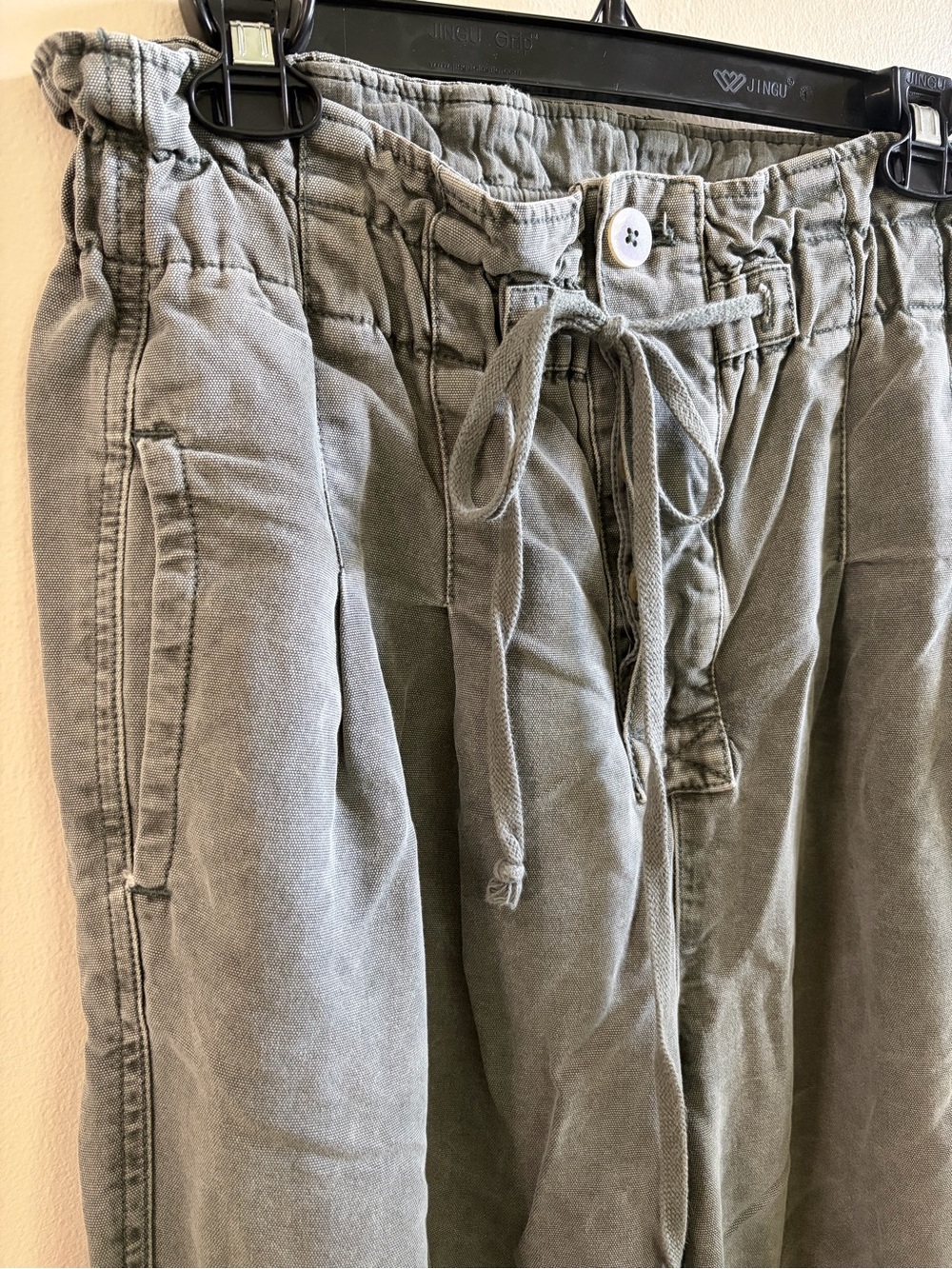 Free People Pants in Olive Green